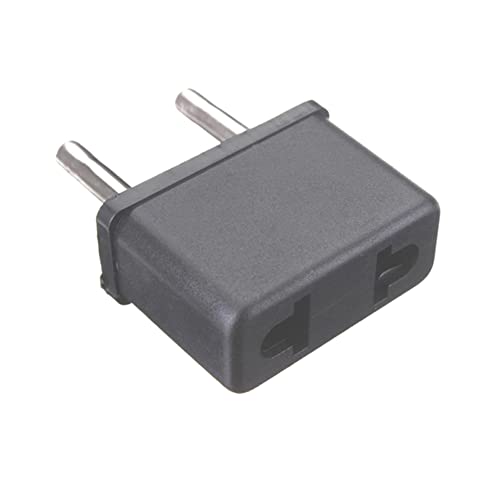 O05S Reiseadapter US auf EU, AC Ladegerät Adapterstecker 250V/6A, USA auf 2-Pin Euro/Deutschland Konverter, Kompatibel mit US-Netzteil, Perfekt für Reisen nach Europa O05S Reiseadapter US auf EU, AC Ladegerät Adapterstecker 250V/6A, USA auf 2-Pin Euro/Deutschland Konverter, Kompatibel mit US-Netzteil, Perfekt für Reisen nach Europa von Bolwins