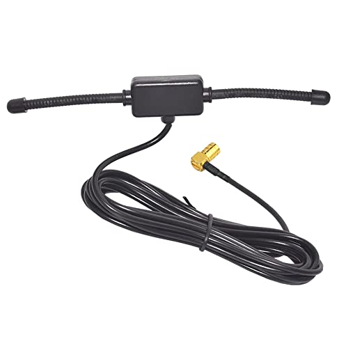 Q62S DAB+ Antenne SMB Kabel Adapter Digital Scheibenantenne SMB Adapter mit Antenne Extension 3m Kabel Auto Radio DAB Antenne KFZ von Bolwins