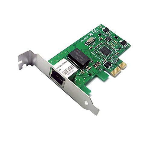 Q93CS PCI-E Gigabit 10/100/1000 Mbps PCIe Ethernet LAN Netzwerk Karte Gigabit Ethernet PCI Express PCI-E Netzwerkkarte RJ45 LAN Adapter Konverter für Desktop PC von Bolwins