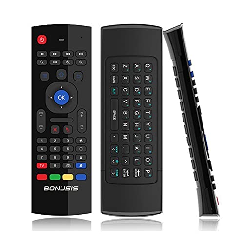 Q97C Air Maus 2.4G IR Fernbedienung Universal Fernbedienung Air Mouse Remote mit Tastaturen und Maus für Android TV-Box, HTPC, IPTV, PC, Smart TV, Projektor, Laptop, Media Player, und mehr Geräte von Bolwins