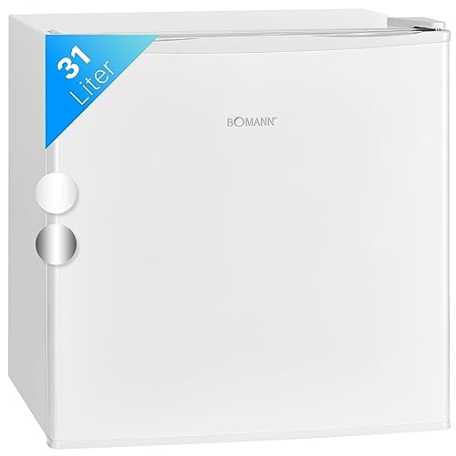 Bomann® Gefrierbox 31L Nutzinhalt | Gefrierschrank klein mit Gitterablage | wechselbarer Türanschlag & stufenlose Temperaturregelung | Mini Gefrierschrank mit 4 Sterne-Kennzeichnung | GB 341.1 weiß von Bomann