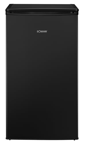 Bomann® Gefrierschrank klein | 4 Sterne-Gefrierfach | Tiefkühlschrank 3 Fächer | leise | ≤ -18°C | Türanschlag wechselbar | 60L Mini Freezer | kleiner Gefrierschrank | GS 7256 schwarz von Bomann