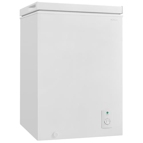 Bomann® Gefriertruhe 100L | Tiefkühltruhe 4 Sterne-Kennzeichnung | leise | Gefriertruhe klein Temperaturbereich: ≤ -18°C | Kühltruhe m. herausnehmbarem Korb | kleine Gefriertruhe | GT 7355 von Bomann