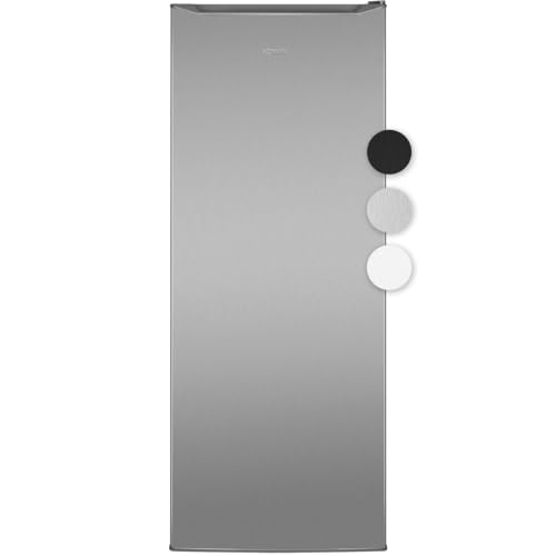 Bomann® Kühlschrank ohne Gefrierfach 242L | 0°C ~ +8°C | Kühlschrank groß 5 Ablagen | leiser Getränkekühlschrank | Standardkühlschränke | Flaschenkühlschrank | Vollraumkühlschrank VS 7363 inox von Bomann