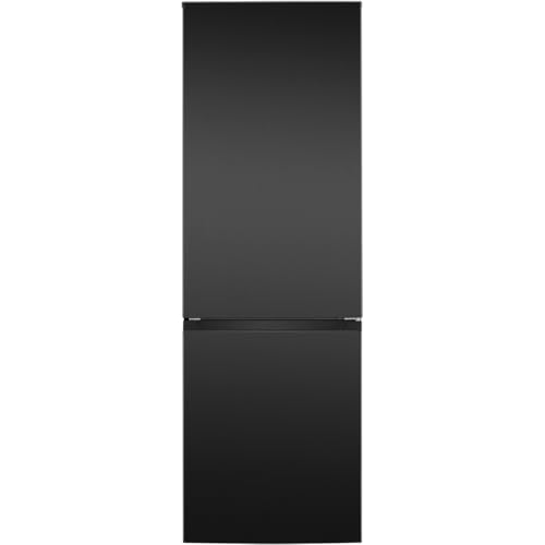 Bomann® XXL Kühlschrank mit Gefrierfach 186cm | 60cm breit | Kühlschrank mit Gefrierfach freistehend | Kühlgefrierkombi 4 Ablagen | Türanschlag wechselbar | 40db | Refrigerator KG 7357 schwarz-inox von Bomann