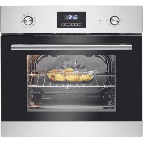 Bomann® Einbaubackofen mit Grill | Heißluft & Ober-/Unterhitze | Backofen 56L | Ofen mit 50°C - 250°C Bereich & Touch Control | Oven mit 9 Backofen-Funktionen & aushängbarer Tür | EBO 7911 inox Bomann® Einbaubackofen mit Grill | Heißluft & Ober-/Unterhitze | Backofen 56L | Ofen mit 50°C - 250°C Bereich & Touch Control | Oven mit 9 Backofen-Funktionen & aushängbarer Tür | EBO 7911 inox von Bomann
