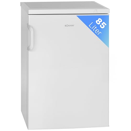 Bomann Gefrierschrank 85L Nutzinhalt | Gefrierschrank klein mit 3 Schubladen, wechselbarer Türanschlag, Freezer mit 4 Sterne-Kennzeichnung, leise & effizient, nur 131 kWh/Jahr, GS 2196.1 weiß Bomann Gefrierschrank 85L Nutzinhalt | Gefrierschrank klein mit 3 Schubladen, wechselbarer Türanschlag, Freezer mit 4 Sterne-Kennzeichnung, leise & effizient, nur 131 kWh/Jahr, GS 2196.1 weiß von Bomann