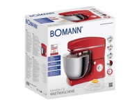 Bomann KM 6036 CB, 10 l, Rot, Drehregler, 6,5 kg, Edelstahl, 1500 W von Bomann