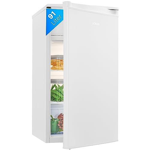 Bomann Kühlschrank mit Gefrierfach | 91L Nutzinhalt davon 8L Gefrierfach | Kühlschrank klein | mit wechselbarem Türanschlag | Mini Kühlschrank m. Gemüseschale | 2 Ablagen | Minibar leise | KS 7349 Bomann Kühlschrank mit Gefrierfach | 91L Nutzinhalt davon 8L Gefrierfach | Kühlschrank klein | mit wechselbarem Türanschlag | Mini Kühlschrank m. Gemüseschale | 2 Ablagen | Minibar leise | KS 7349 von Bomann