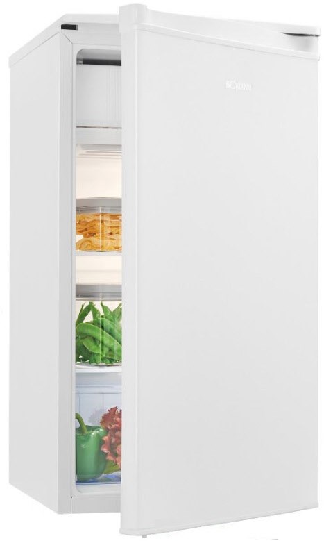 KS 7349 Tischkühlschrank mit Eisfach weiß / E KS 7349 Tischkühlschrank mit Eisfach weiß / E von Bomann