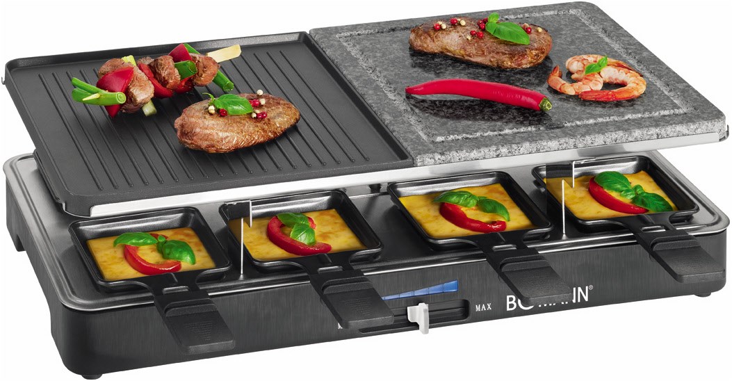 RG 2279 CB Raclette schwarz RG 2279 CB Raclette schwarz von Bomann