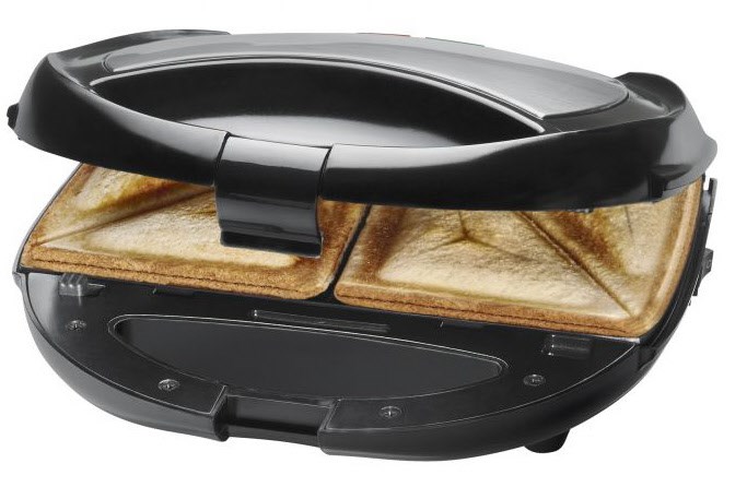 ST/WA 1364 CB Multigrill 3 in 1 schwarz/edelstahl von Bomann