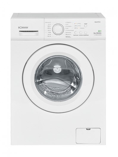 WA 5721.1 Stand-Waschmaschine-Frontlader weiß / E von Bomann