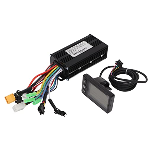 36V-48V Elektromotor Bürstenloser Controller mit LCD-Anzeige S866 Panel 26A 3 Mode Sinus Wellen Set für Mountainbike Elektro Fahrrad von Bonbela
