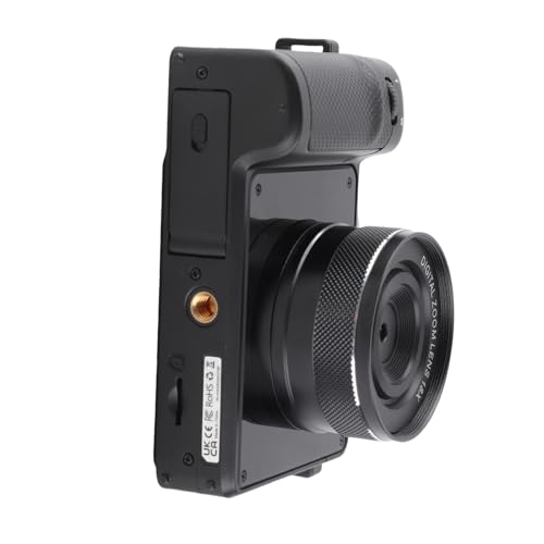 4K Digitalkamera WiFi Digitalkamera Dual Objektiv Vorne Hinten 4K 64MP Tragbare Anti -Shake -Gesichts -Erkennung 3 -Zoll -Bildschirm 1450mah 18x Digital Zoom Kamera von Bonbela