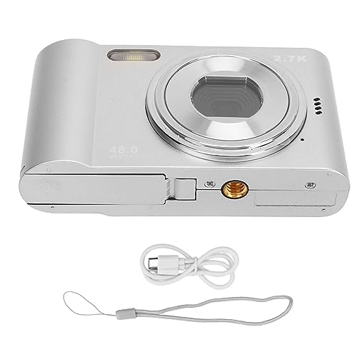Bonbela Digitalkamera 48MP 2.7K 8X Zoom Auto Focus HD IPS Bildschirm Tragbare Kompaktkamera für Teenager Schüler Senioren Bonbela Digitalkamera 48MP 2.7K 8X Zoom Auto Focus HD IPS Bildschirm Tragbare Kompaktkamera für Teenager Schüler Senioren von Bonbela