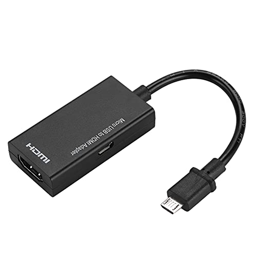 Bonbela Micro-USB-auf-Adapter, USB-auf-Konverter, USB-Adapter für -Telefone zu HD-Fernsehern mit 1080P-Video, 8-Kanal-Stereo-Sound, Stabile Signalübertragung, Breite Kompatibilität Bonbela Micro-USB-auf-Adapter, USB-auf-Konverter, USB-Adapter für -Telefone zu HD-Fernsehern mit 1080P-Video, 8-Kanal-Stereo-Sound, Stabile Signalübertragung, Breite Kompatibilität von Bonbela