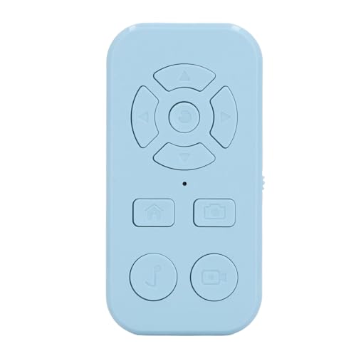 Für Tiktok Bluetooth Page Turner, Bluetooth -Fernbedienungs -Seite Turner 9 Tasten Smartphone Scrolling Rechargable Wireless Self Recording Video Clicker (Blau) von Bonbela
