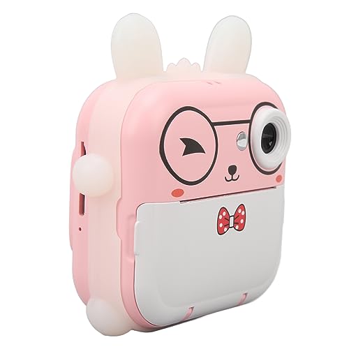 Kids Digitalkamera 24MP HD -Instant -Druckkamera mit 2,4 -Zoll -IPS -Bildschirm 800 -MAH -Akku für über 3 Jahre Alt (Rosa) von Bonbela