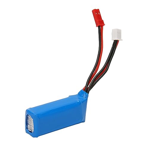 RC -Auto -Batterie 2s 7,4 V 450mAh 20c Lipo -Batterie RC -Auto Spezialer Lithiumbatterie mit Überladungsschutz Kurzschlussschutz für K989 RC -Auto -Batterie 2s 7,4 V 450mAh 20c Lipo -Batterie RC -Auto Spezialer Lithiumbatterie mit Überladungsschutz Kurzschlussschutz für K989 von Bonbela