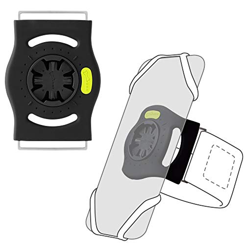 【Bone】 Run-Tie-Connect Ersatzhalterung, 360° Drehbares Abnehmabares Sportarmband zum Joggen, Kompatibel mit Bone Run-Tie-Connect System von Bone