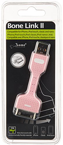 Bone – ap09021-p – Link II – Adapter USB für iPod/iPhone/iPad – Pink von Bone