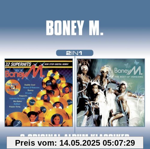 Boney M.-2 in 1 (in the Mix/the Best 12inch Vers Boney M.-2 in 1 (in the Mix/the Best 12inch Vers von Boney M.