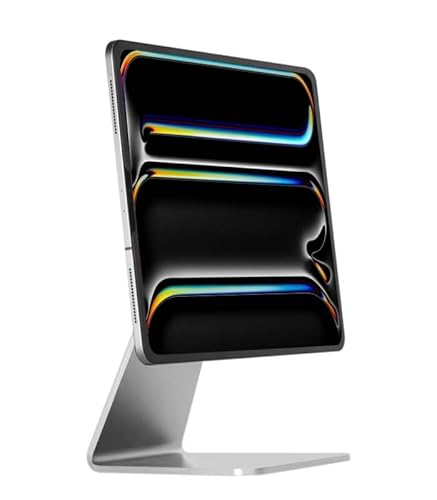 BongBingBoo iPad Pro 11(M4) Ständer, Magnetische Halterung für Apple iPad Pro 11 Zoll (Version M4 2024), Silber von BongBingBoo