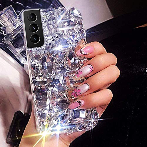 Bonitec Für Samsung Galaxy S23 Plus Hülle Bling Sparkle 3D Glitzer Hülle für Frauen Mädchen Luxus Glänzend Kristall Strass Diamant Bumper Klar Edelsteine Niedlich Schutzhülle Glitzer Case für Galaxy Bonitec Für Samsung Galaxy S23 Plus Hülle Bling Sparkle 3D Glitzer Hülle für Frauen Mädchen Luxus Glänzend Kristall Strass Diamant Bumper Klar Edelsteine Niedlich Schutzhülle Glitzer Case für Galaxy von Bonitec
