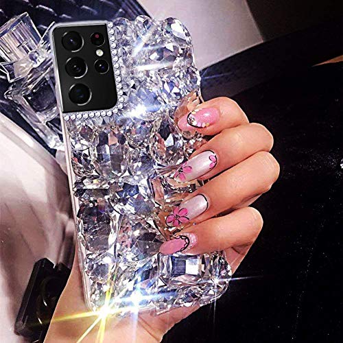 Bonitec Kompatibel mit Samsung Galaxy S23 Ultra Glitzer Hülle 3D Glitzer Sparkle Bling Hülle Kristall Strass Diamant Bumper Klar Edelsteine Niedlich Schutz Girly Case für Galaxy S23 Ultra Bonitec Kompatibel mit Samsung Galaxy S23 Ultra Glitzer Hülle 3D Glitzer Sparkle Bling Hülle Kristall Strass Diamant Bumper Klar Edelsteine Niedlich Schutz Girly Case für Galaxy S23 Ultra von Bonitec