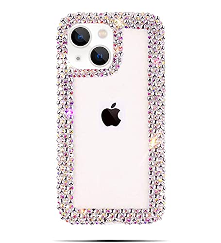 Bonitec Kompatibel mit iPhone 15 Hülle für Frauen Mädchen 3D Glitzer Sparkle Bling Hülle Luxus Glänzend Niedlich Kristall Charms Strass Diamant Bumper Clear Schutzhüllen Cover Clear Bonitec Kompatibel mit iPhone 15 Hülle für Frauen Mädchen 3D Glitzer Sparkle Bling Hülle Luxus Glänzend Niedlich Kristall Charms Strass Diamant Bumper Clear Schutzhüllen Cover Clear von Bonitec