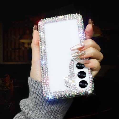 Bonitec Samsung Galaxy S24 Hülle für Frauen Mädchen 3D Glitzer Sparkle Bling Hülle Luxus Glänzend Kristall Strass Diamant Bumper Klar Schutzhülle für Samsung Galaxy S24 Bonitec Samsung Galaxy S24 Hülle für Frauen Mädchen 3D Glitzer Sparkle Bling Hülle Luxus Glänzend Kristall Strass Diamant Bumper Klar Schutzhülle für Samsung Galaxy S24 von Bonitec