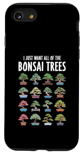 Ich will nur alle Bonsai-Bäume Hülle für iPhone SE (2020) / 7 / 8 von Bonsai Plant Design