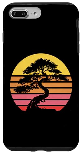 Retro Bonsai Baum Hülle für iPhone 7 Plus/8 Plus Retro Bonsai Baum Hülle für iPhone 7 Plus/8 Plus von Bonsai Plant Design