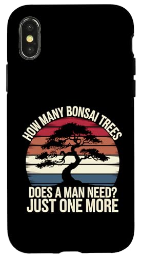 Wie viele Bonsai-Bäume braucht ein Mann Hülle für iPhone X/XS Wie viele Bonsai-Bäume braucht ein Mann Hülle für iPhone X/XS von Bonsai Plant Design