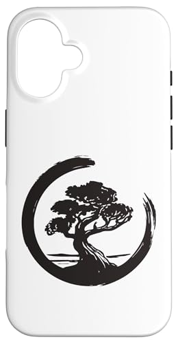Bonsai Tree Zen Buddhist Enso Circle Hülle für iPhone 16 von Bonsai Tree Japanische Geschenke & Kleidung