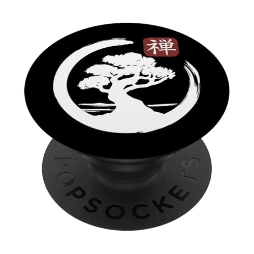 Bonsai Tree Zen Buddhist Enso Circle PopSockets Klebender PopGrip Bonsai Tree Zen Buddhist Enso Circle PopSockets Klebender PopGrip von Bonsai Tree Japanische Geschenke & Kleidung