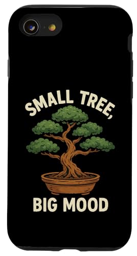 Small Tree Big Mood Hülle für iPhone SE (2020) / 7 / 8 von Bonsai Tree Japanische Geschenke & Kleidung