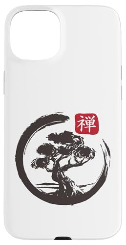 Zen Bonsai Enso Circle Hülle für iPhone 15 Plus von Bonsai Tree Japanische Geschenke & Kleidung