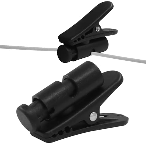 Bonsicoky 2 x Kopfhörer-Drahtklemmen – langlebige Kopfhörerkabel-Klemmhaken für 0,5–3 mm Drähte – halten Sie Ihre Kabel organisiert und sicher an der Kleidung Bonsicoky 2 x Kopfhörer-Drahtklemmen – langlebige Kopfhörerkabel-Klemmhaken für 0,5–3 mm Drähte – halten Sie Ihre Kabel organisiert und sicher an der Kleidung von Bonsicoky