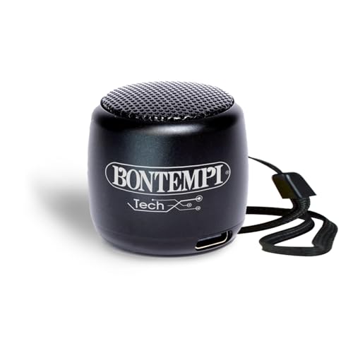 Bontempi | Mini Lautsprecher Wireless Farbe Schwarz, Einfache und Schnelle Drahtlose Verbindung, Ideal für Partys und Kinder, 300x200x195mm Bontempi | Mini Lautsprecher Wireless Farbe Schwarz, Einfache und Schnelle Drahtlose Verbindung, Ideal für Partys und Kinder, 300x200x195mm von Bontempi