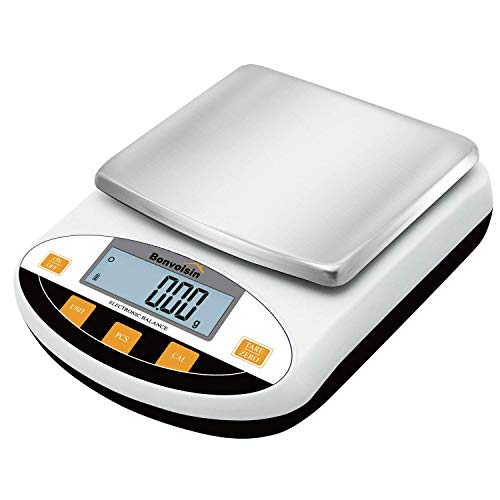 Bonvoisin 2000gx 0,01g Digitale Präzisions-Analysenwaage 200g-5kg optional 0.01g Hochpräzise Elektronische Waage Laborwaage Schmuckwaage Küchenwaage Wissenschaftliche Waage Bonvoisin 2000gx 0,01g Digitale Präzisions-Analysenwaage 200g-5kg optional 0.01g Hochpräzise Elektronische Waage Laborwaage Schmuckwaage Küchenwaage Wissenschaftliche Waage von Bonvoisin