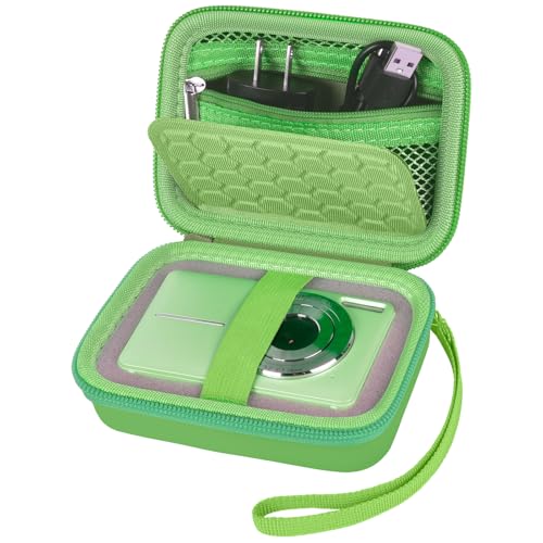 Digitalkameratasche für VOXPAN Digitalkamera für Anfänger, 8X Digital Zoom HD Digitalkamera Fotoapparat 21 MP 1080P HD 2,7 Zoll Foto Kompaktkamera, nur kleine Aufbewahrungsbox (Grasgrün) von Boobowl
