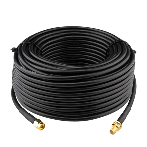 BOOBRIE 25M WiFi Antennenkabel SMA Stecker auf SMA Buchse RG58 50 Ohm Koaxialkabel Pigtail Jumper Kabel für 2G 3G 4G LTE Low Loss WiFi Antenne Wireless LAN Router GPS RF Radio Verwendung BOOBRIE 25M WiFi Antennenkabel SMA Stecker auf SMA Buchse RG58 50 Ohm Koaxialkabel Pigtail Jumper Kabel für 2G 3G 4G LTE Low Loss WiFi Antenne Wireless LAN Router GPS RF Radio Verwendung von Boobrie