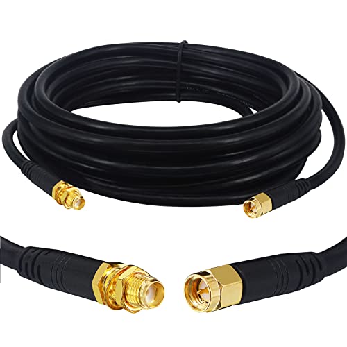 Boobrie Hohes SMA-Kabel, männlich, weiblich, 5 m, RG58, SMA-Kabel, 50 Ohm, SMA-Verlängerung, männlich, weiblich, Antennenkabel, SuperFlex RG58, geringer Verlust, für Router WiFi 3G 4G LTE Antenne WiFi Boobrie Hohes SMA-Kabel, männlich, weiblich, 5 m, RG58, SMA-Kabel, 50 Ohm, SMA-Verlängerung, männlich, weiblich, Antennenkabel, SuperFlex RG58, geringer Verlust, für Router WiFi 3G 4G LTE Antenne WiFi von Boobrie