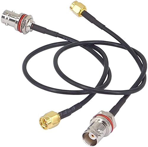 Boobrie SMA-Kabel Stecker auf BNC-Buchse, 30 cm, RG174, Kabel 4G, SMA-Stecker auf BNC-Buchse, SMA-Stecker, BNC-Buchse, für Antenne, 3G, 4G, LTE/Radio Ham/Radio CB/Handfunk und Amateurfunk Boobrie SMA-Kabel Stecker auf BNC-Buchse, 30 cm, RG174, Kabel 4G, SMA-Stecker auf BNC-Buchse, SMA-Stecker, BNC-Buchse, für Antenne, 3G, 4G, LTE/Radio Ham/Radio CB/Handfunk und Amateurfunk von Boobrie