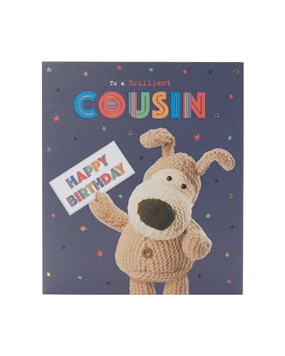 Boofle Geburtstagskarte für Cousin – niedliches Design von Boofle