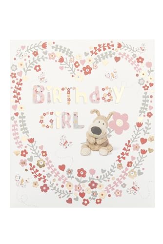 Boofle Geburtstagskarte für sie/Freundin – niedliches Design von Boofle
