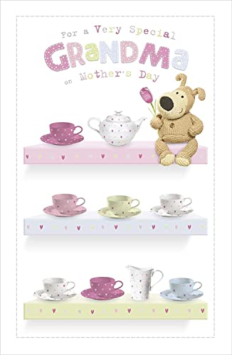 Boofle Muttertagskarte für Oma – Muttertagskarte – Muttertagskarte für Oma – Süße Oma Muttertagskarte von Boofle