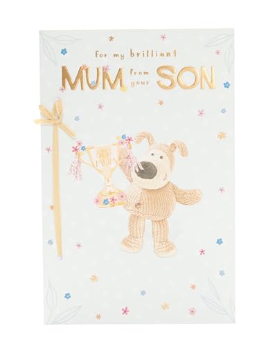 Boofle Muttertagskarte vom Sohn – niedliches Design von Boofle